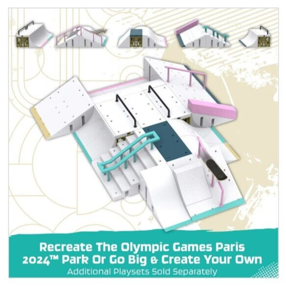 Tech Deck Sky Brown’s Olympic Games Paris 2024 Ramp Customizable - Picture 4 of 11